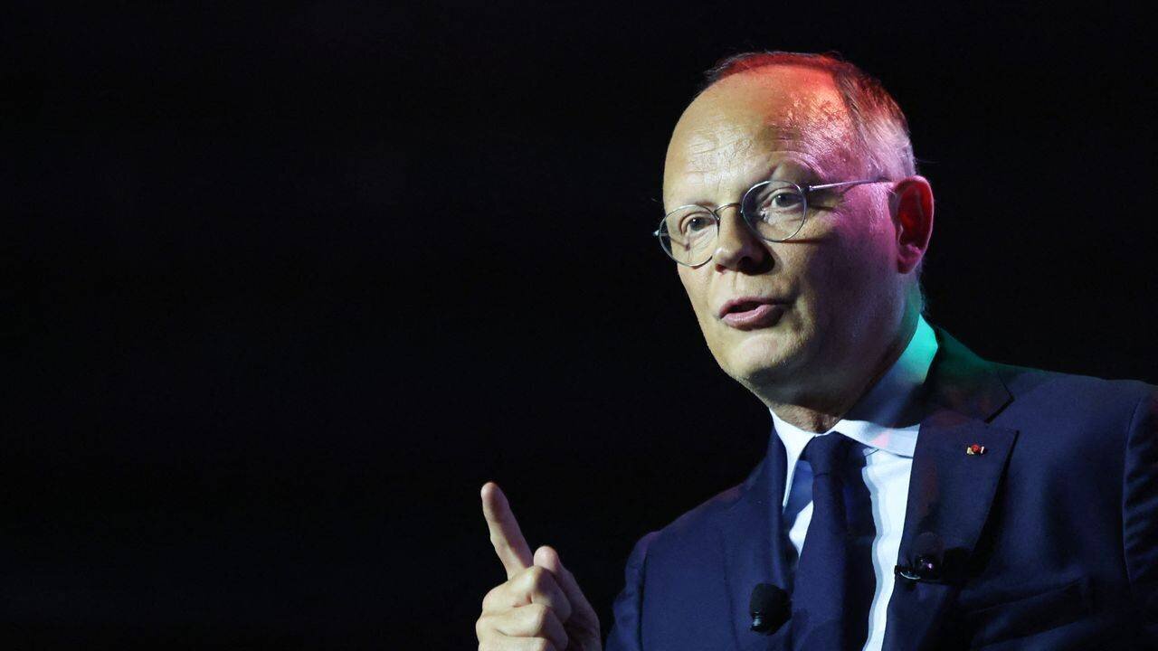 Edouard Philippe lors d'une prise de position sur les retraites