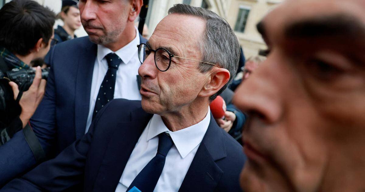 Bruno Retailleau pendant une allocution