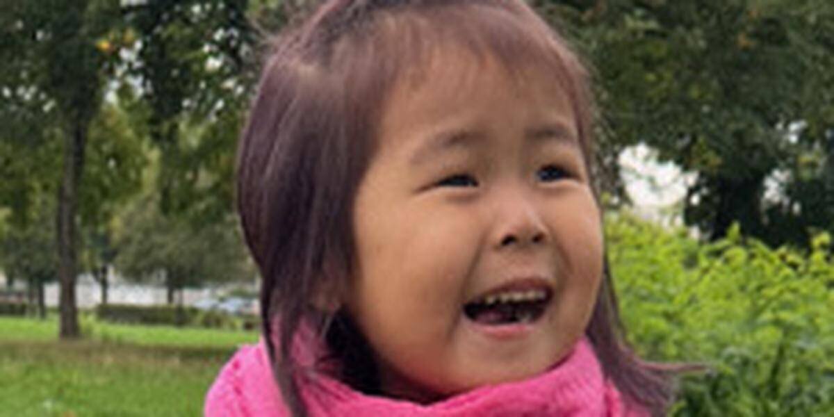 Affiche de la disparition d'une fillette de 3 ans