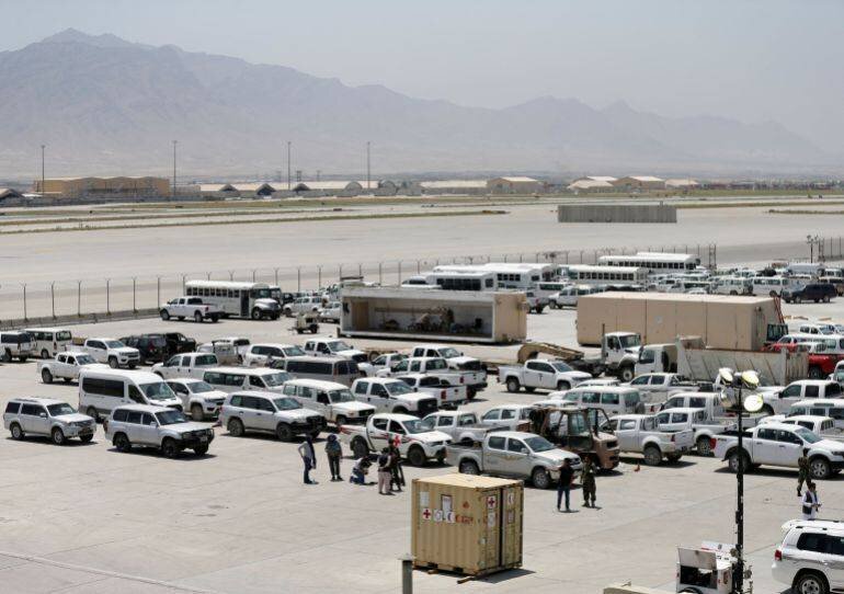 Base de Bagram, l'une des plus grandes bases militaires
