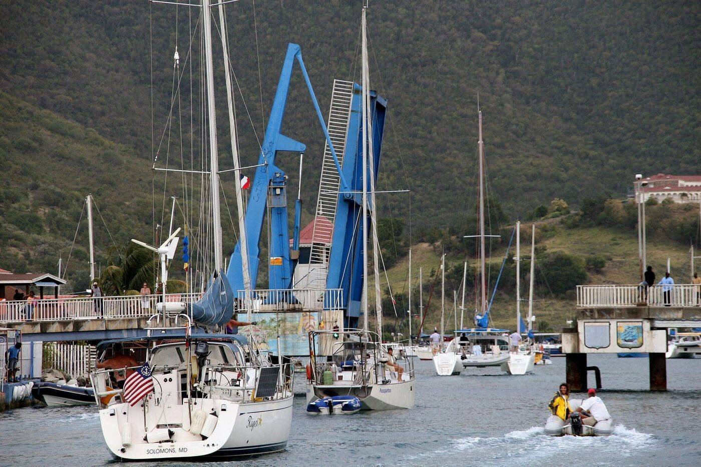 Vue générale des Antilles touchées par Jerry