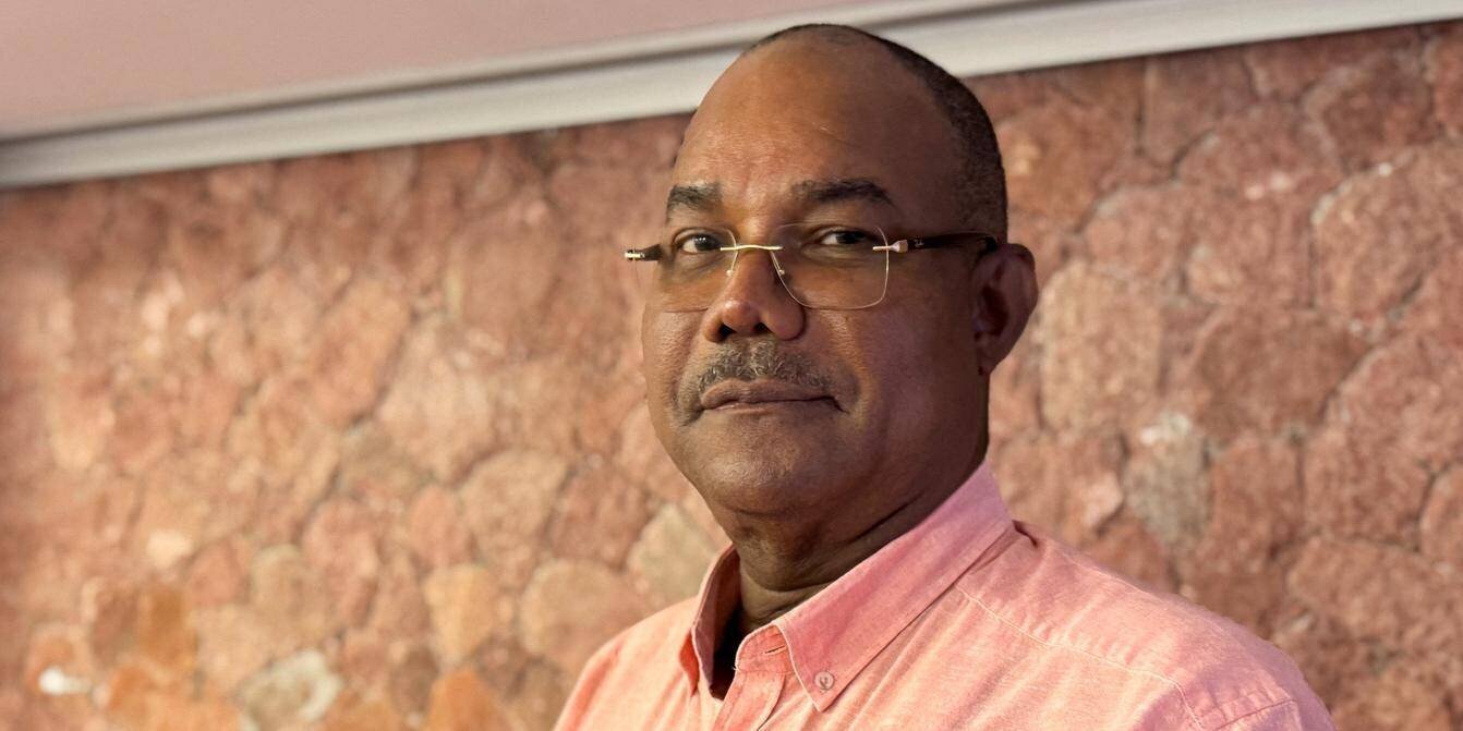 Patrick Herminie lors d’une élection aux Seychelles