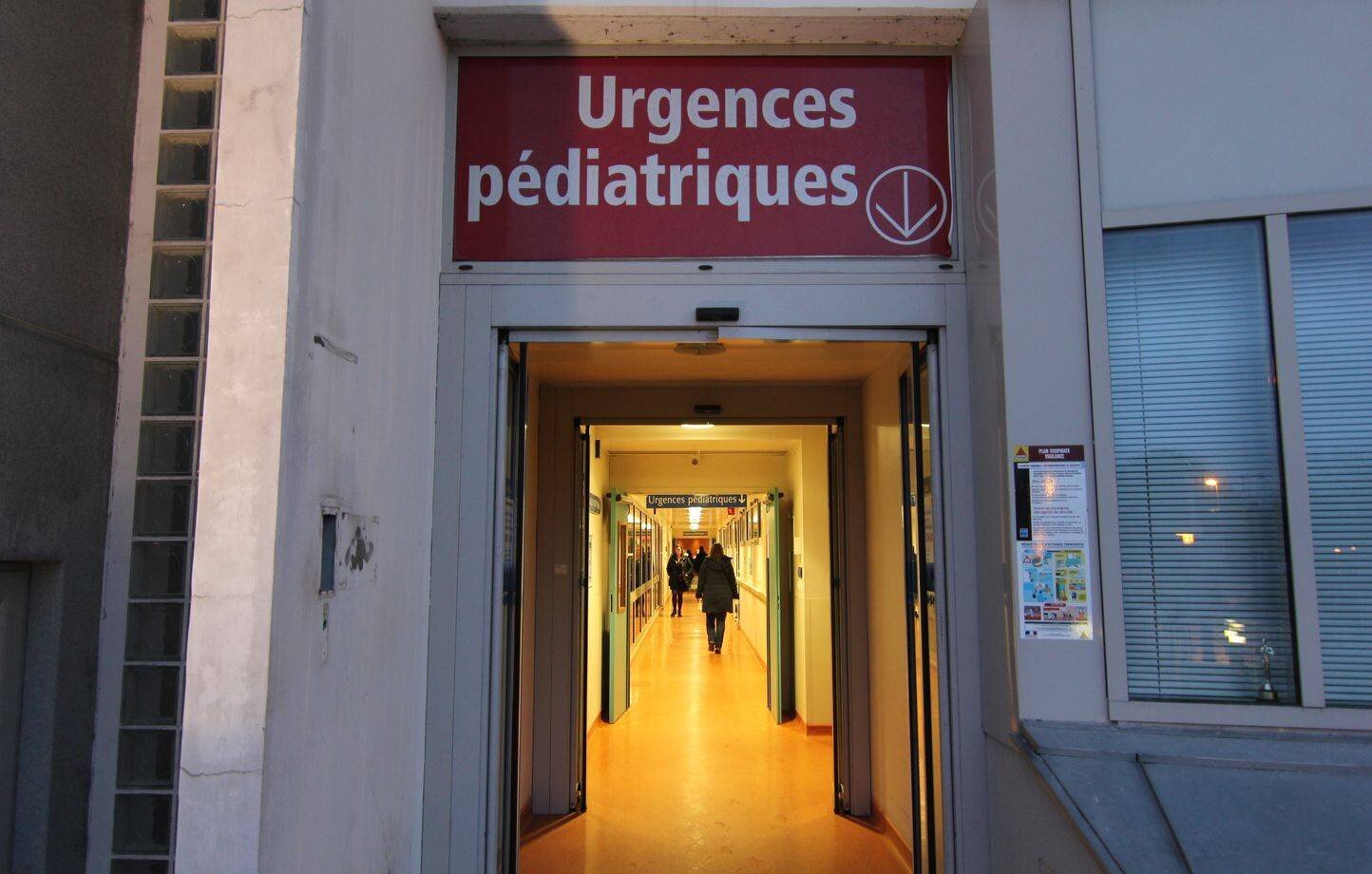 Urgences pédiatriques au CHU, hôpital sud Rennes