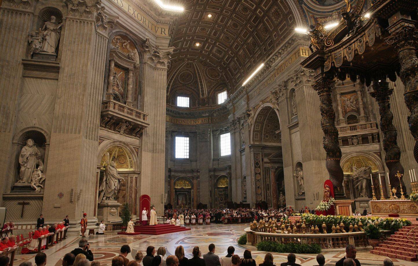 Pape François lors d'une cérémonie au Vatican