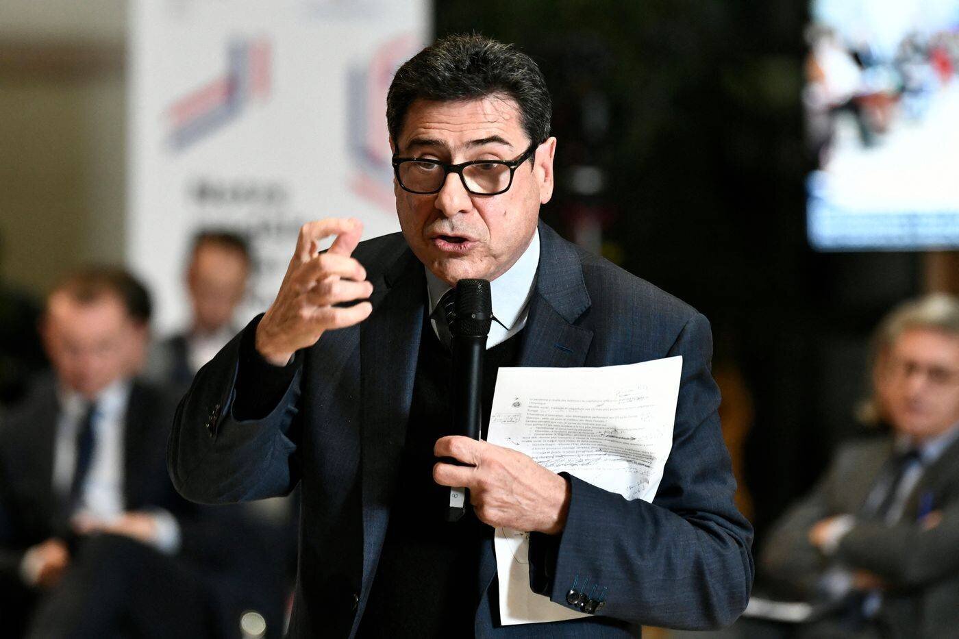 Philippe Aghion au ministère