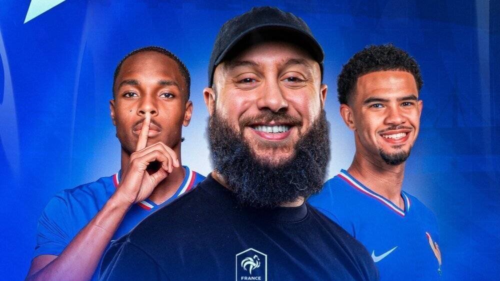 Zack Nani diffuseur officiel des matchs Espoirs France