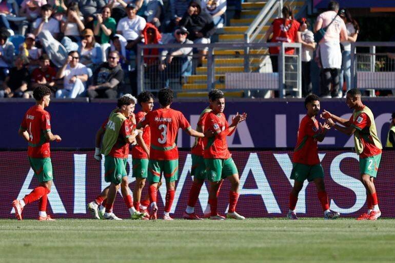 Équipe marocaine en demi-finale de la Coupe du monde des moins de 20 ans