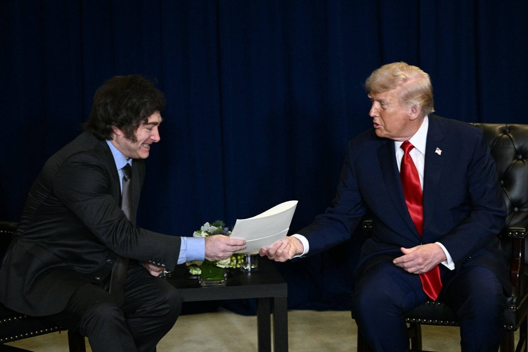 Milei et Trump lors d