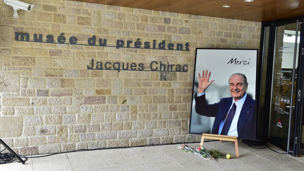 Vue du musée Jacques-Chirac à Sarran pendant l’enquête
