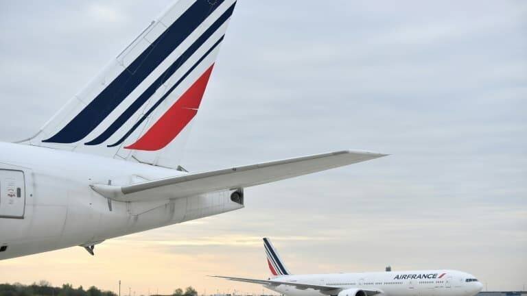 Avions Air France sur le tarmac de Roissy-Charles-de-Gaulle