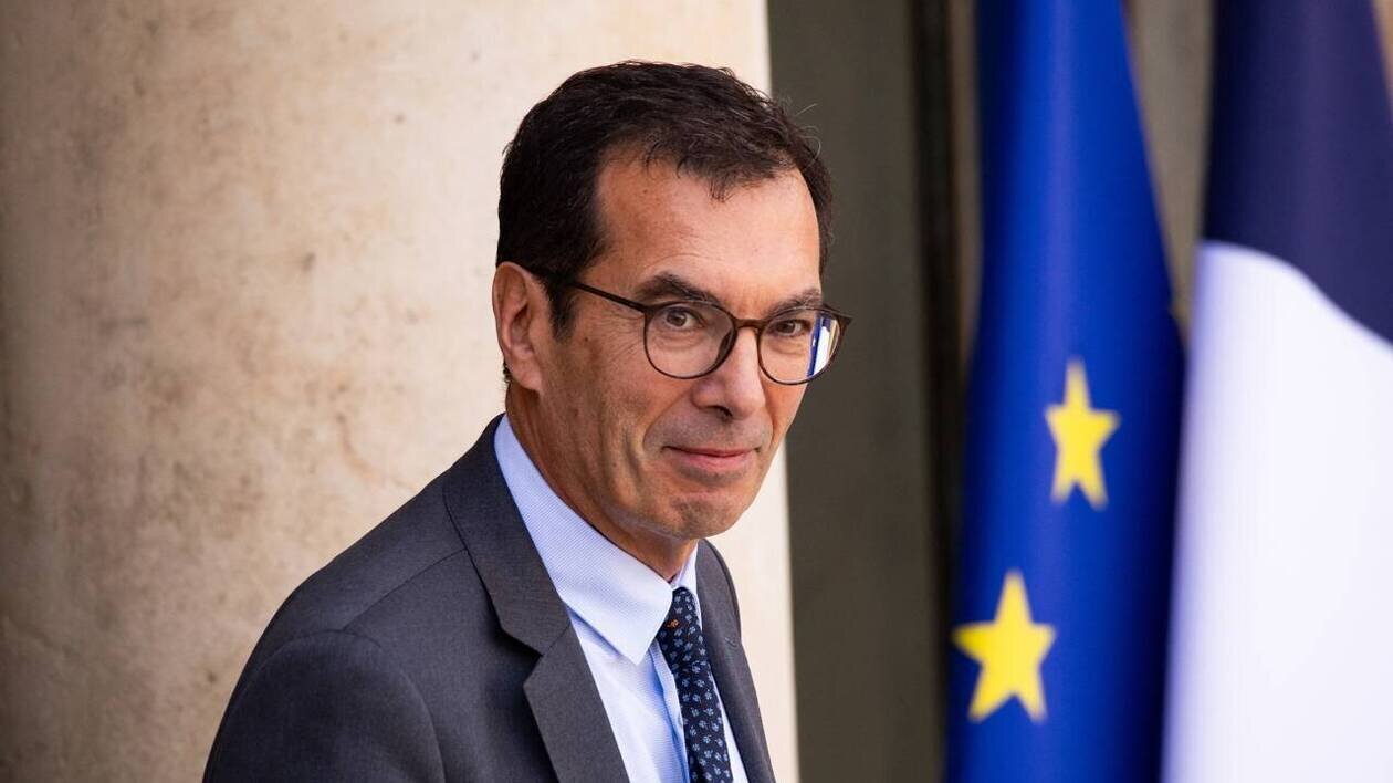 Jean-Pierre Farandou lors d’une allocution télévisée