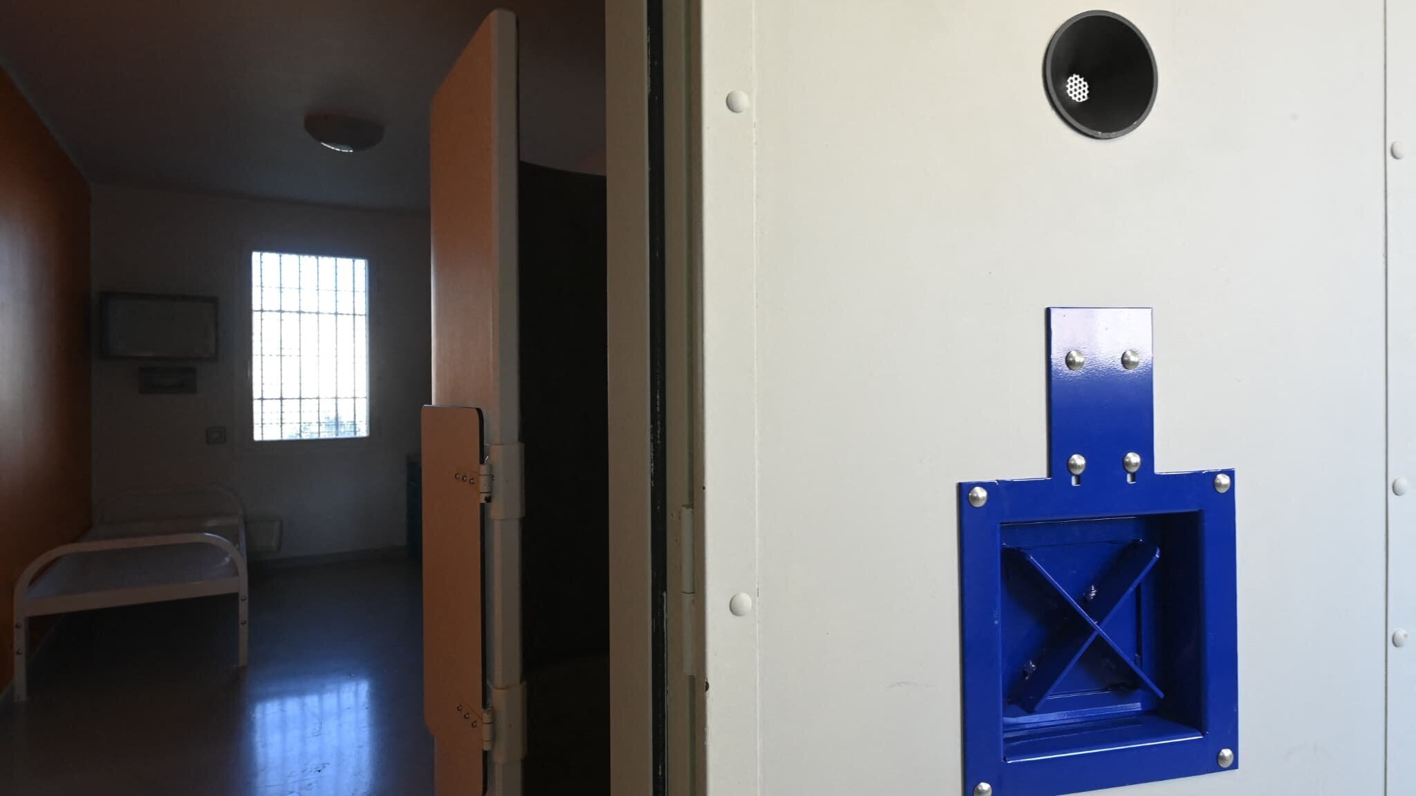 Vue d'une prison ancienne à Alençon