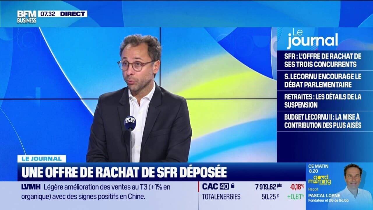 Offre de rachat déposée pour SFR, illustration télécoms
