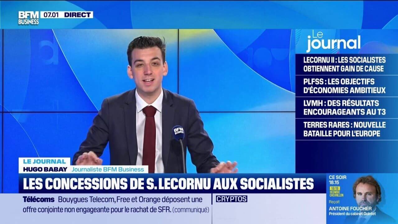 Capture des concessions de Lecornu aux socialistes