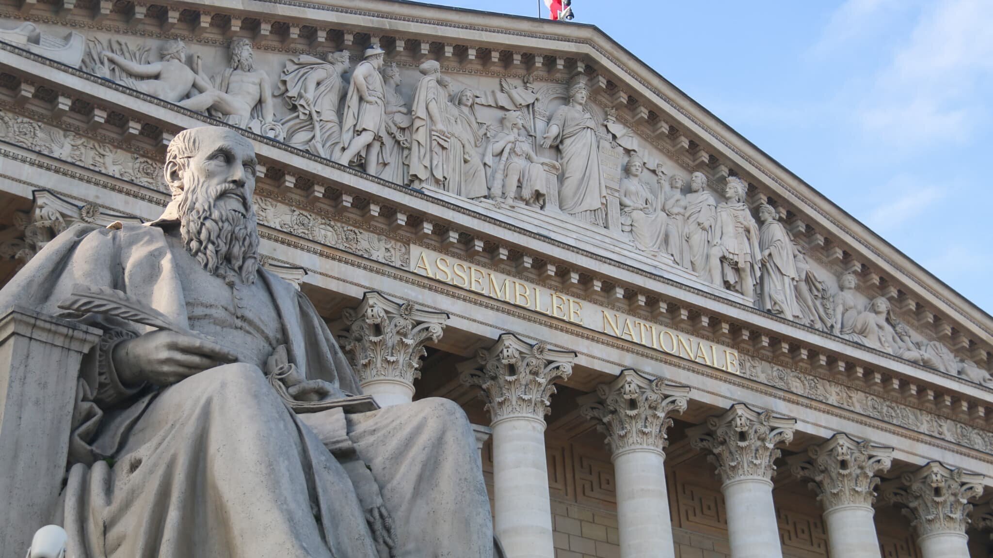 Vue de l’Assemblée nationale en séance