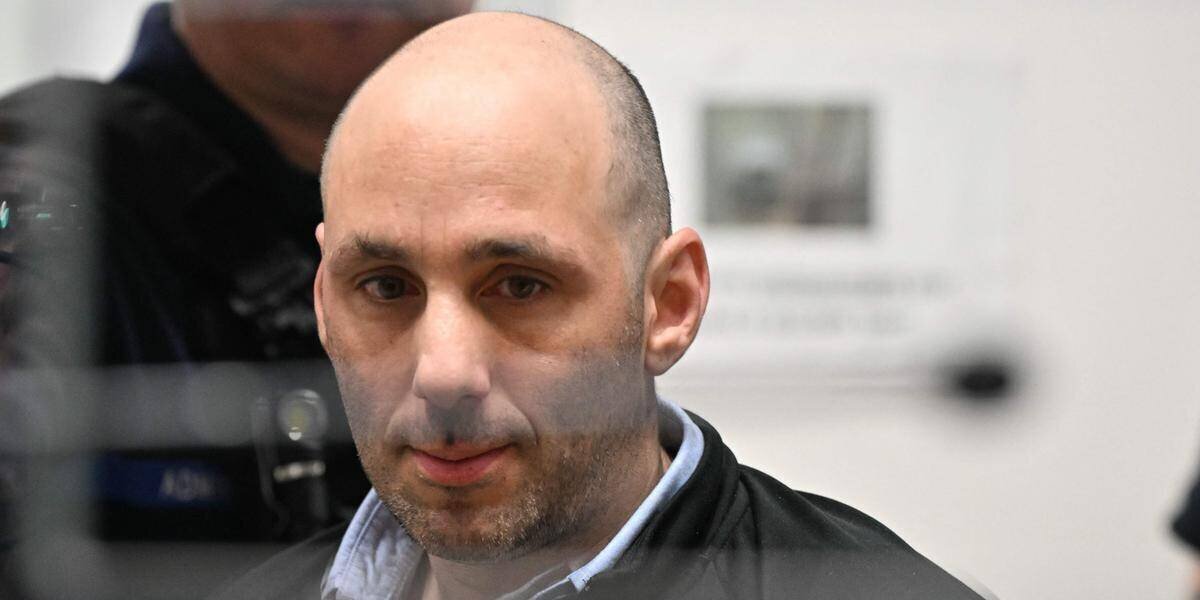 Cédric Jubillar lors du procès à Albi