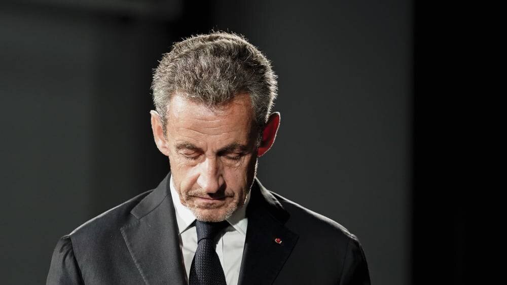 Nicolas Sarkozy lors d'un conseil d'administration
