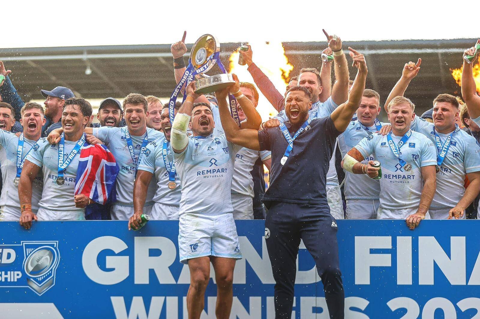 Photo du Toulouse Olympique XIII en finale 2025