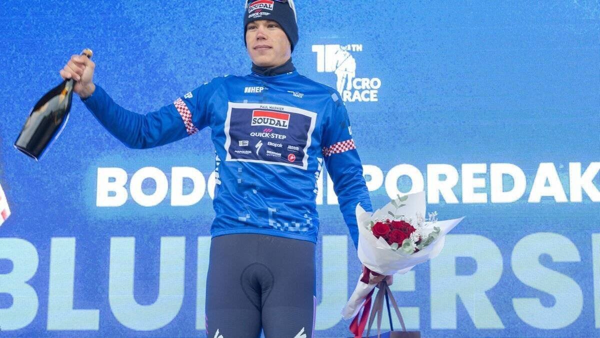 Paul Magnier lors du Tour du Guangxi, victoire en quatre étapes