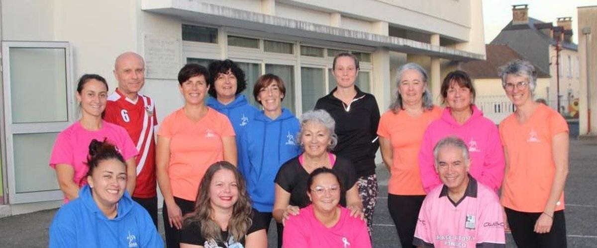 Cours de gym ASCL Lamarque-Pontacq en séance