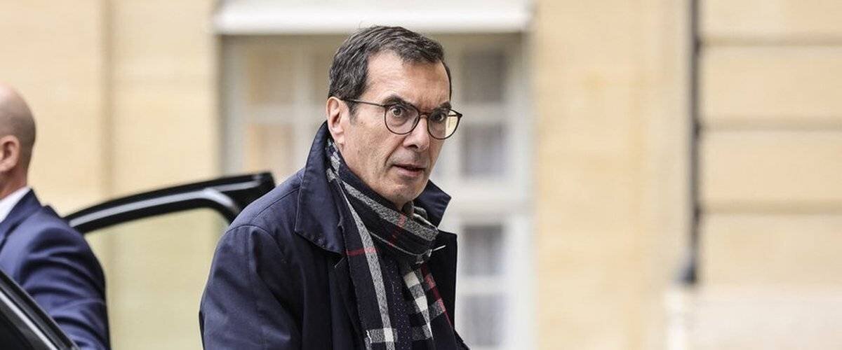 Jean-Pierre Farandou lors d'une prise de parole sur les retraites