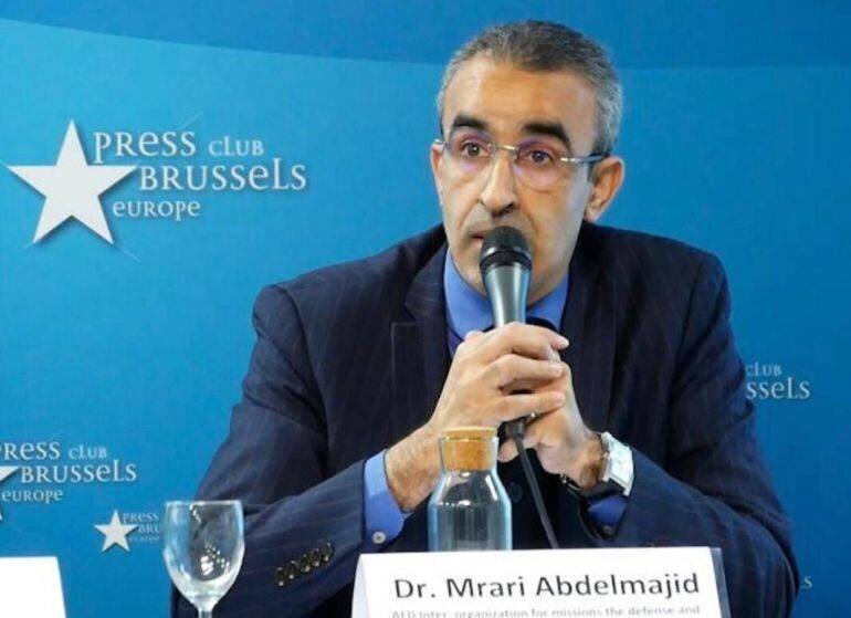 Abdelmajid Merari, expert en droit international et directeur Moyen-Orient et Afrique du Nord pour l'organisation 'FD' internationale