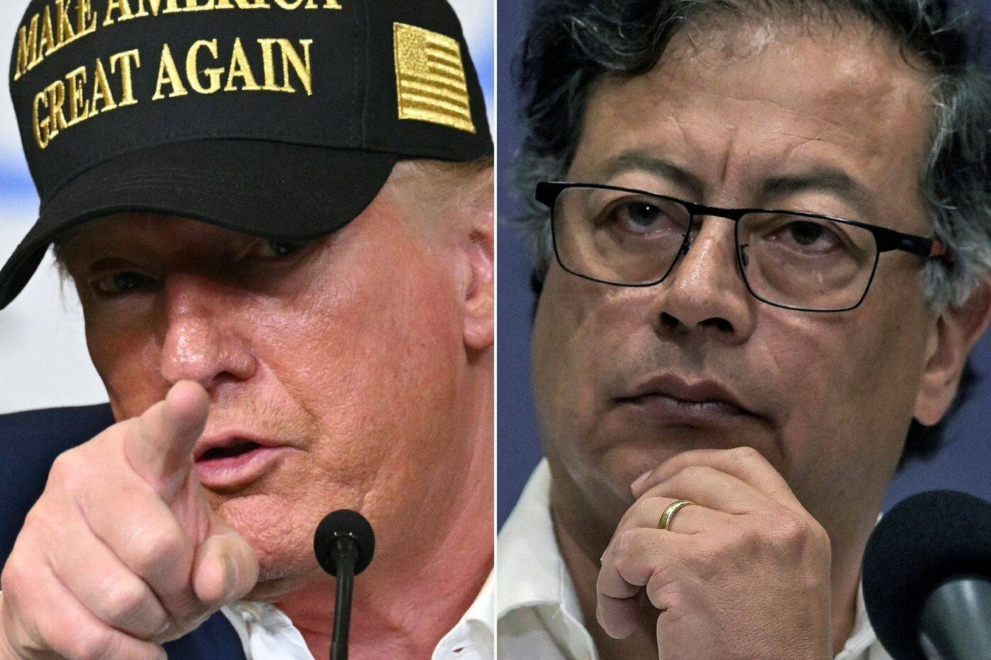 Donald Trump accuse la Colombie dans un tweet