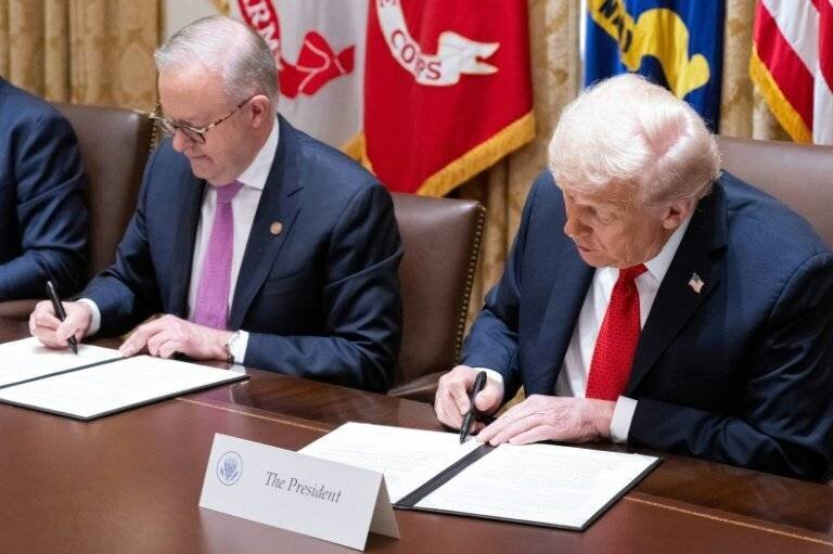 Réunion USA-Australie autour des sous-marins nucléaires et des minéraux critiques