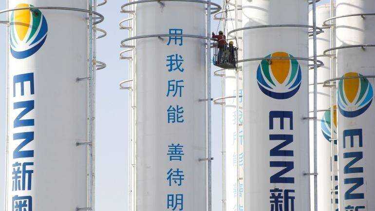 Installation de stockage de gaz naturel liquéfié en Chine