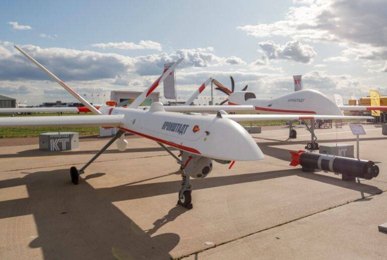 Drone russe Orion en vol