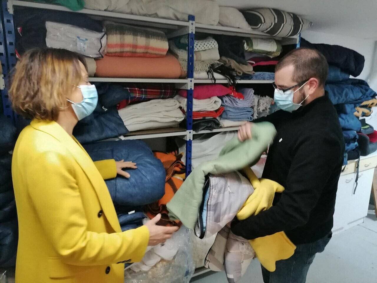 Collecte de couvertures et duvets à Cherbourg