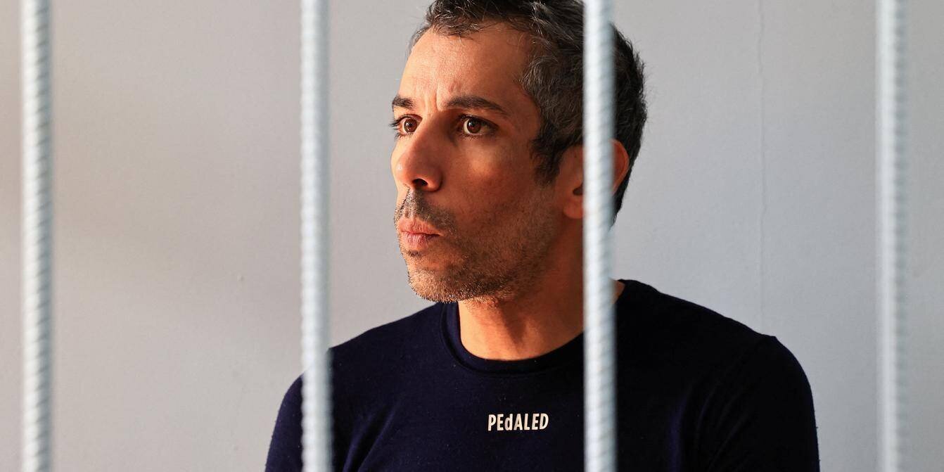 Sofiane Sehili lors de son jugement en Russie