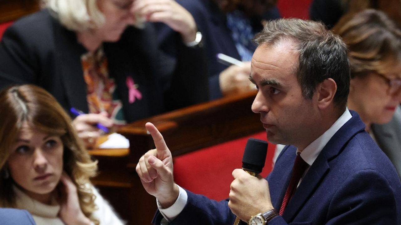 Sébastien Lecornu lors d’un Conseil des ministres
