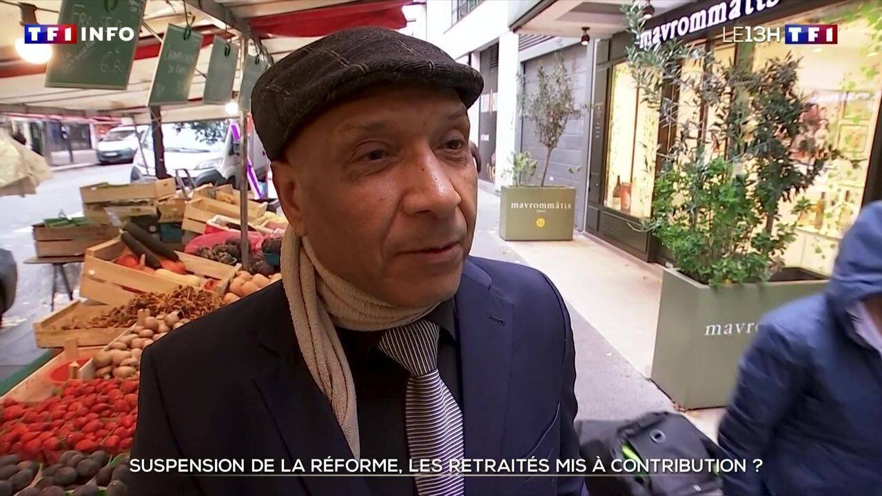 Visuel lié à la suspension de la réforme des retraites