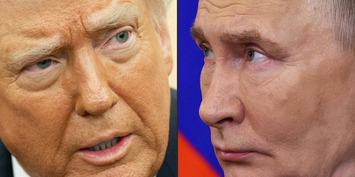 Donald Trump et Vladimir Poutine lors d’une rencontre
