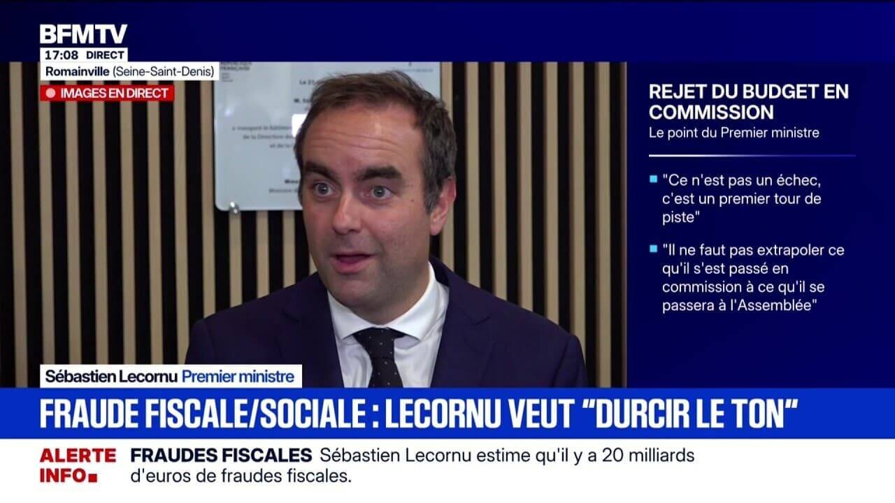 Sébastien Lecornu sur la suspension de la réforme des retraites