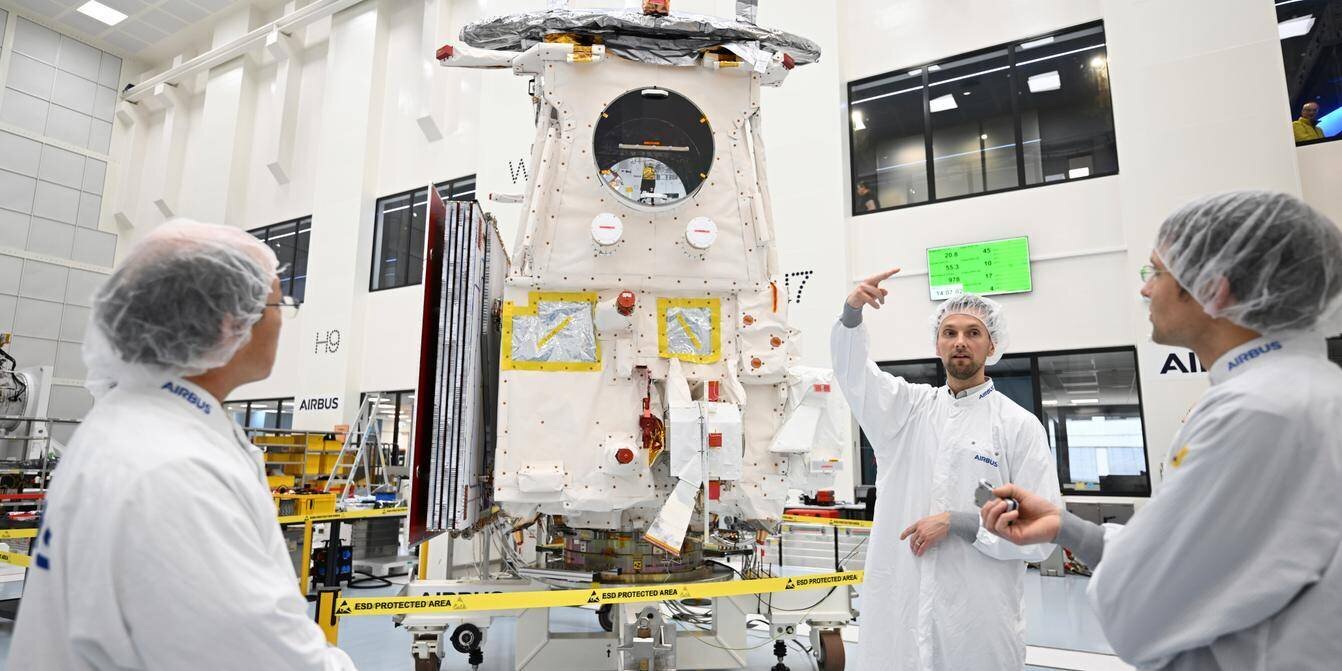 Photo associée à l’annonce du consortium spatial européen