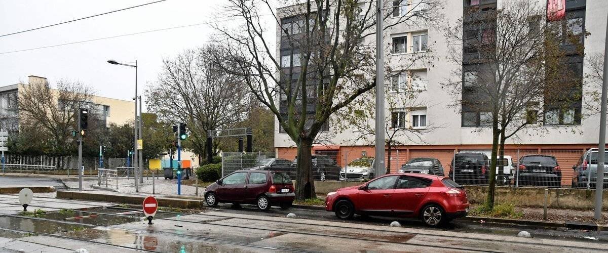 Vue d’un accident près de Montpellier après France-Maroc