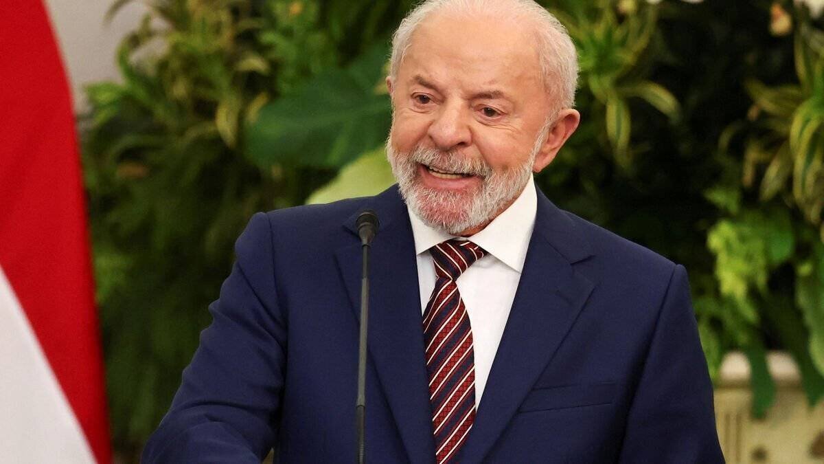 Lula 0 Jakarta lors d'un discours sur sa candidature