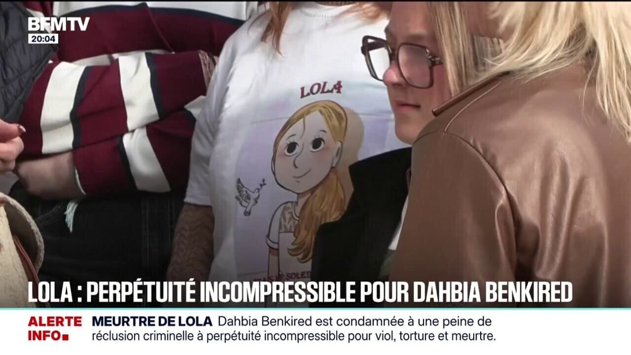 Dahbia Benkired lors du verdict