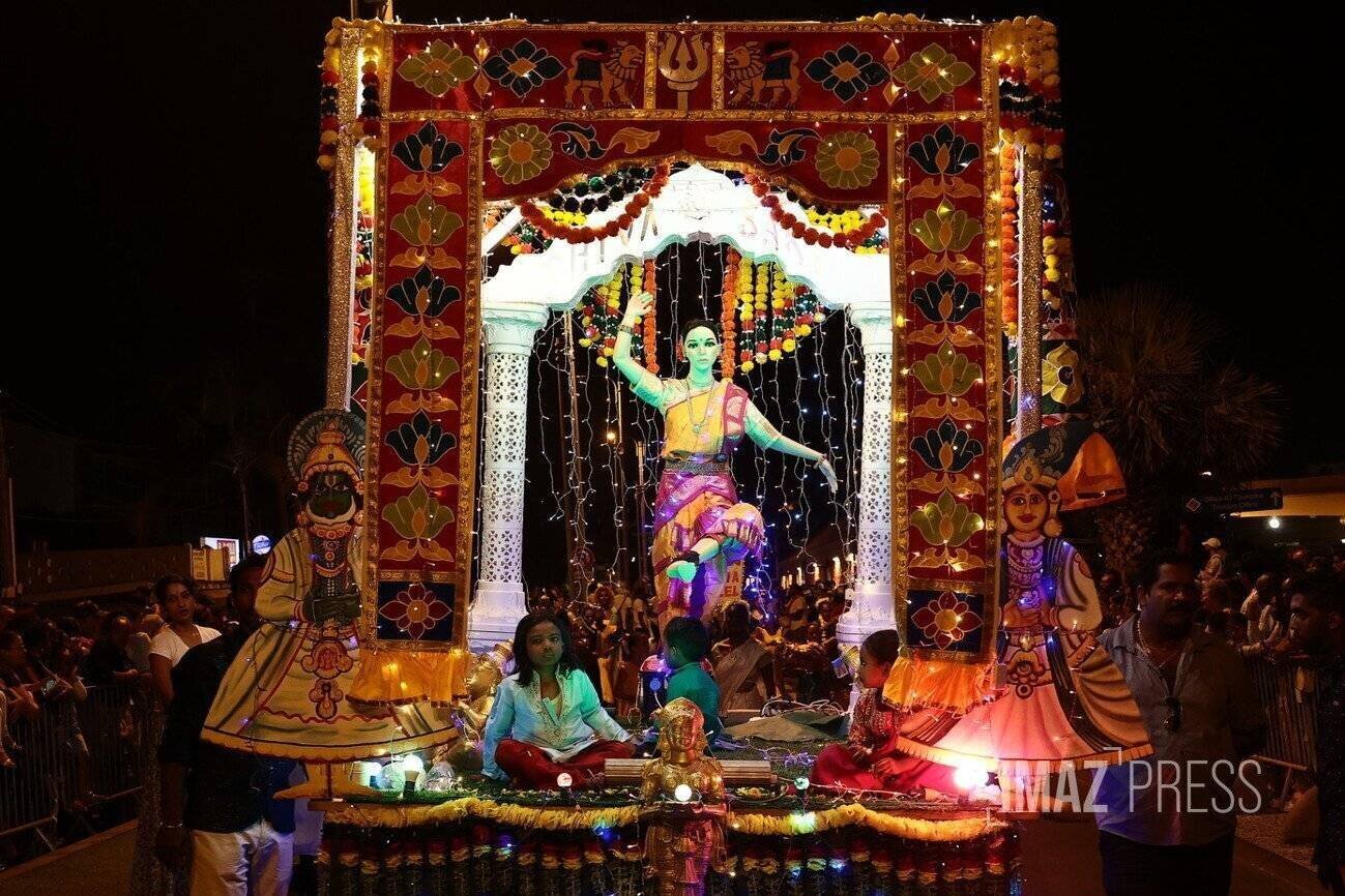 Photo d'une fête locale dans le sud de l'île