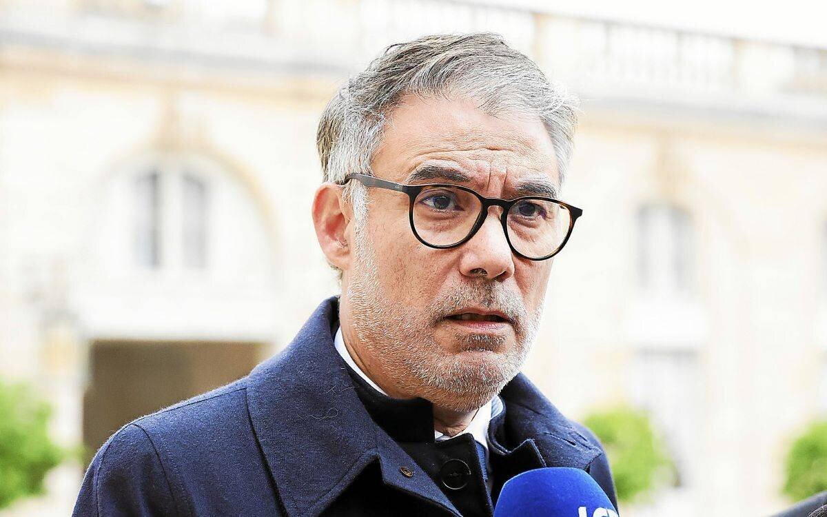 Olivier Faure lors d’un échange sur le budget