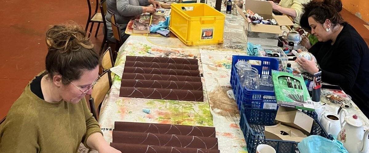 Vue générale du Festival des Sorcières à Pouyastruc