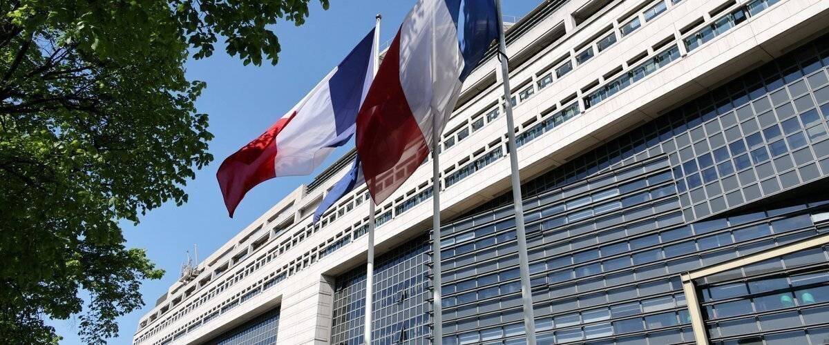 Capture d’écran d’un communiqué Moody’s sur la note française