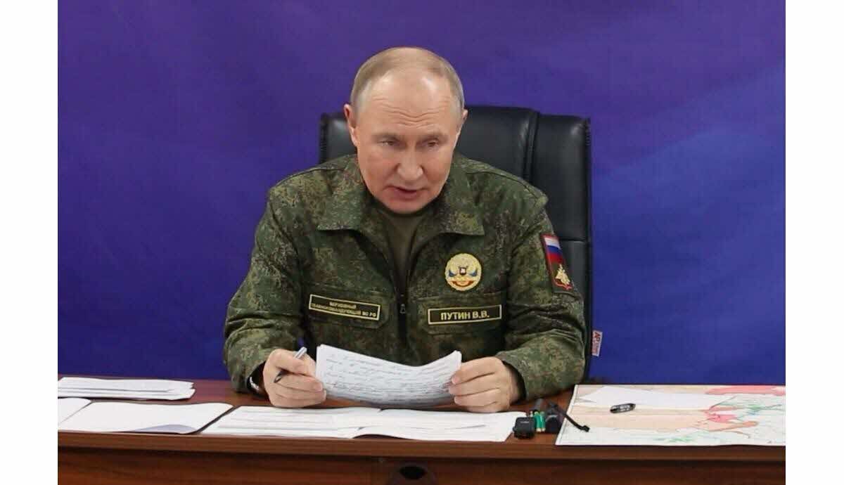 Poutine lors de l’annonce de l’essai final du Bourevestnik