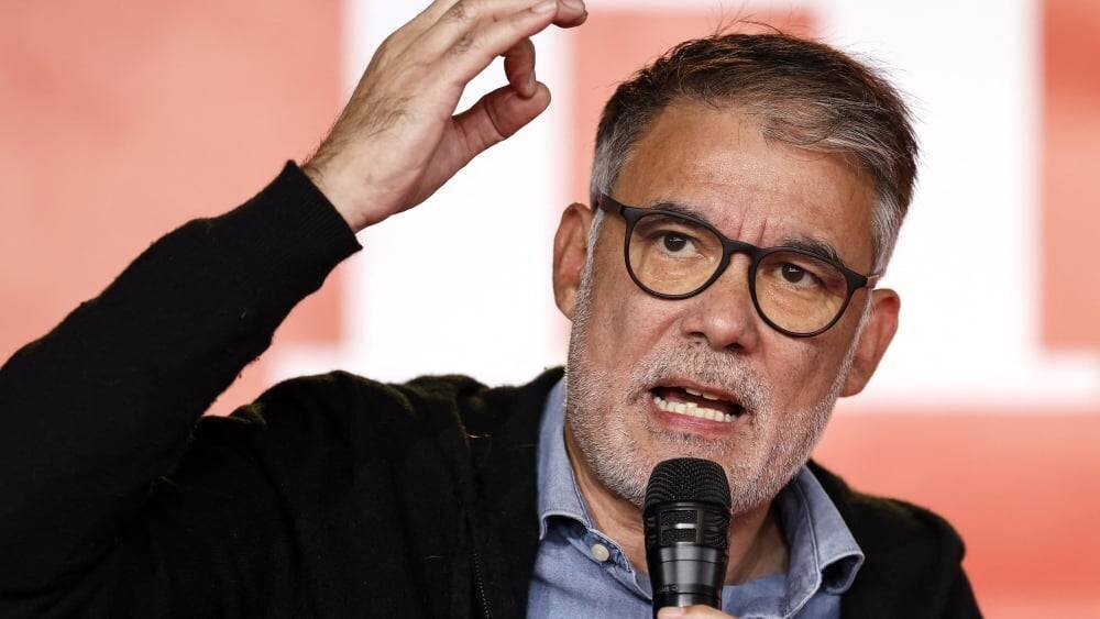 Olivier Faure lors d'un événement politique