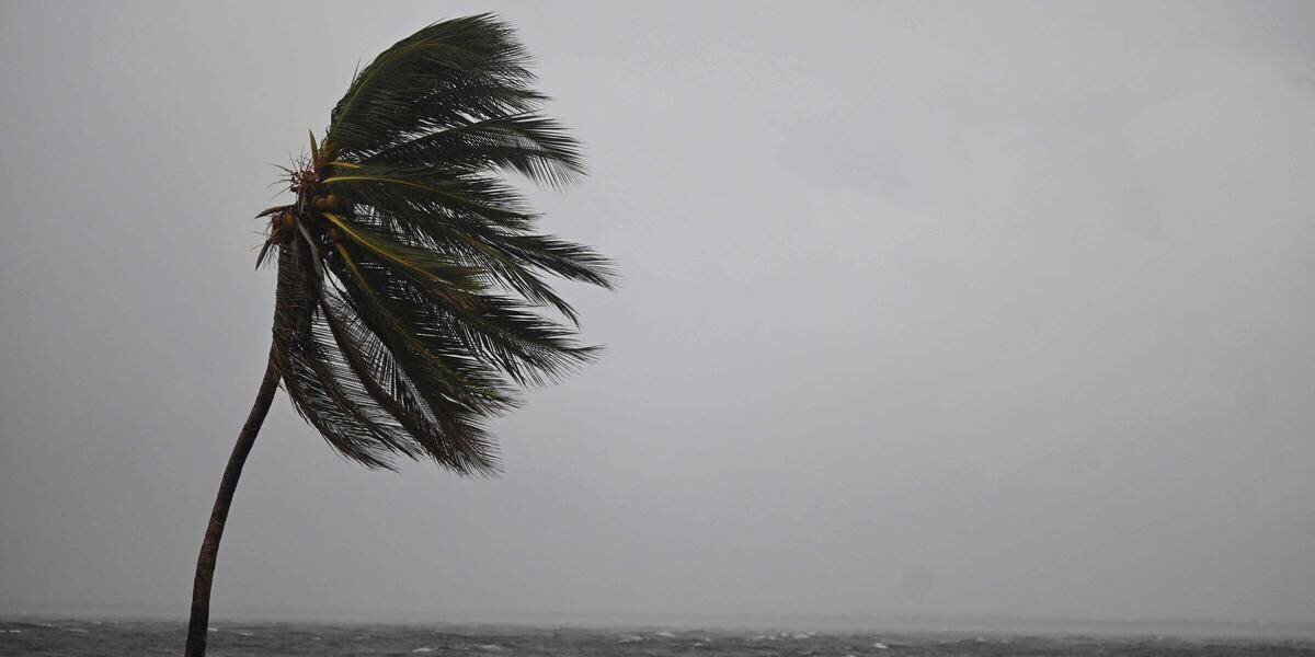 Rues inondées en Jamaïque après Melissa