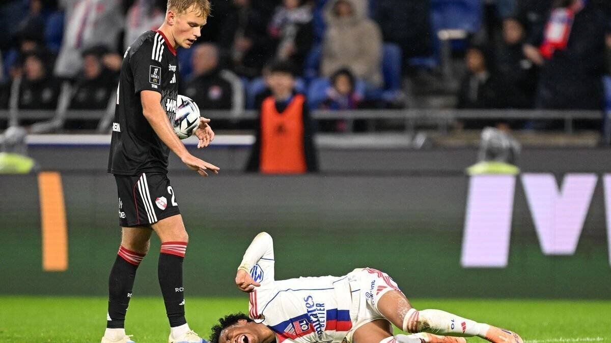 Malick Fofana blessé à Lyon lors d\'un match