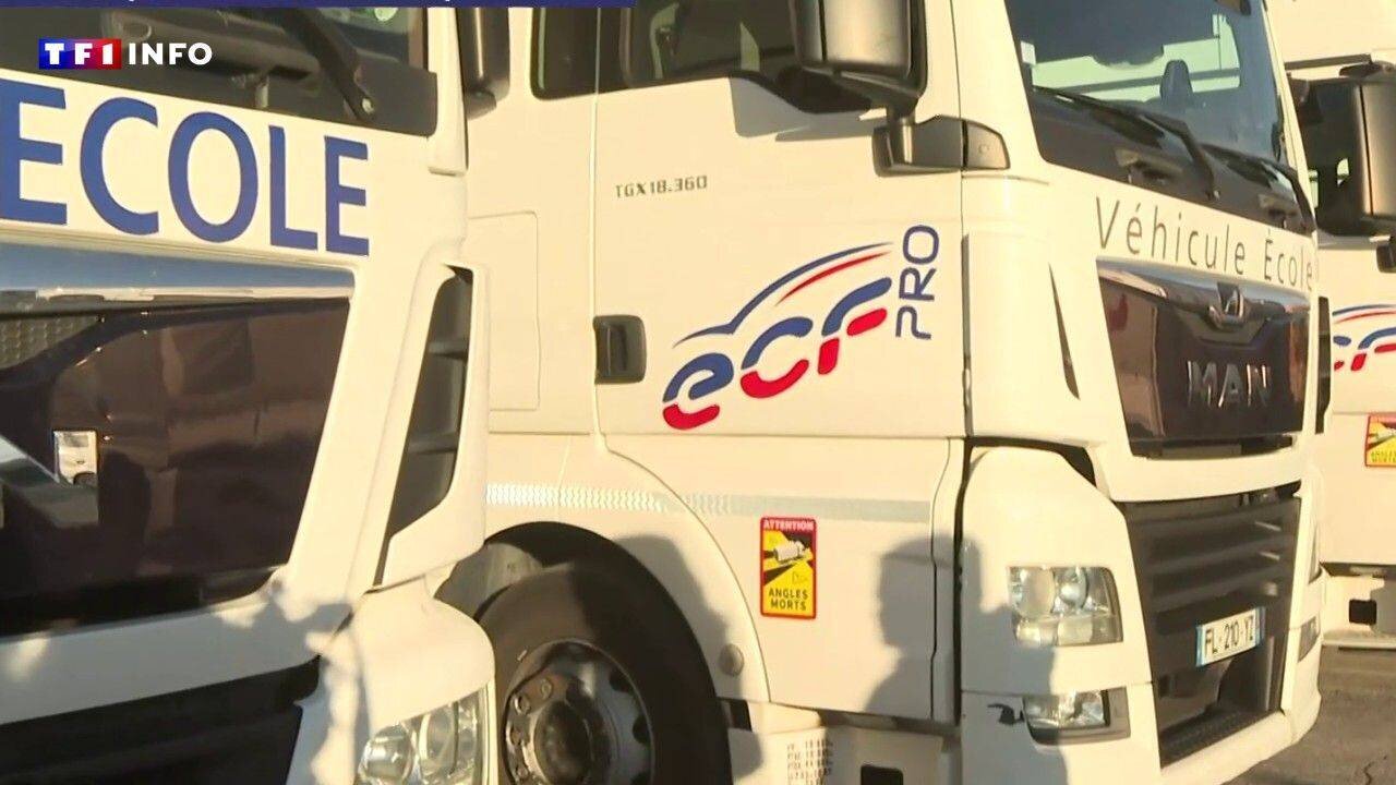 Auto-écoles en grève à Marseille, opération escargot