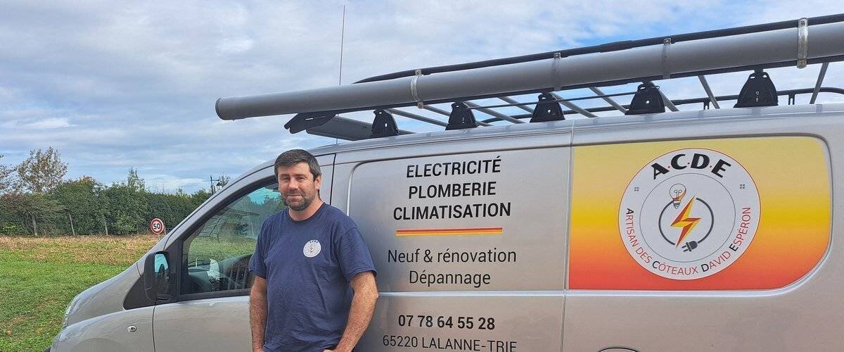 Installation électrique professionnelle réalisée par ACDE